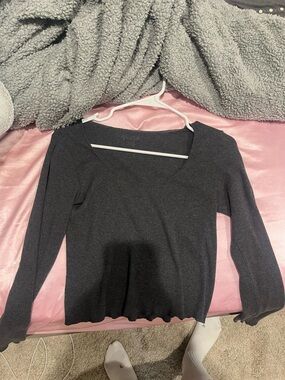Grey Brandy Long Sleeve